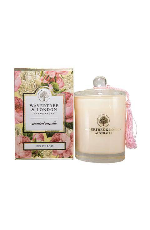 Wavertree & London Soy candle - English Rose - Palace Beauty Galleria