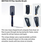 BRITISH M Flex Gentle Brush - Palace Beauty Galleria