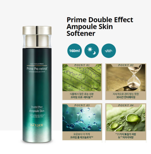 ISA KNOX AGE FOCUS Prime Double Effect Ampoule Skin Softener 160ml - Palace Beauty Galleria