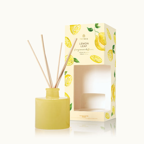 THYMES  Lemon Leaf Petite Reed Diffuser 4.0oz - Palace Beauty Galleria